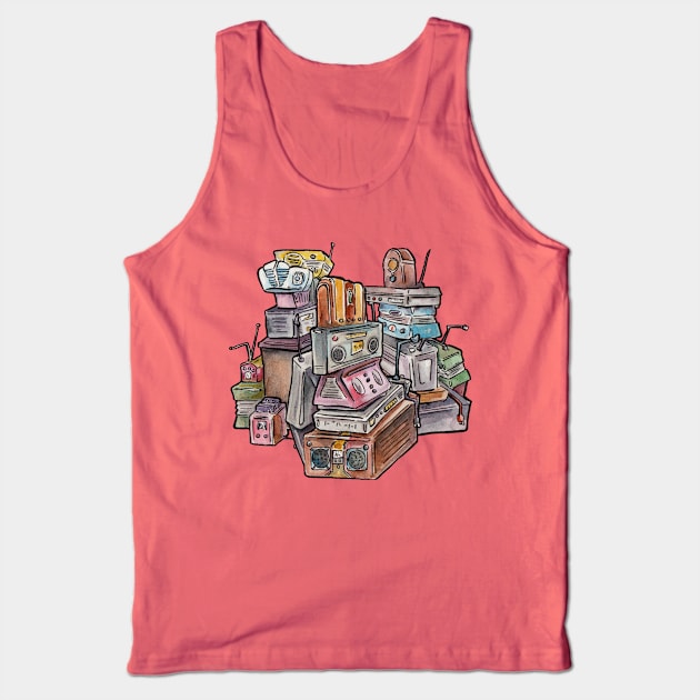 Video Killed the Radio Star Tank Top by JenTheTracy